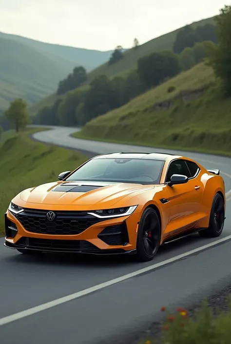 Volkswagen and Camaro combined without a brand that doesnt exist