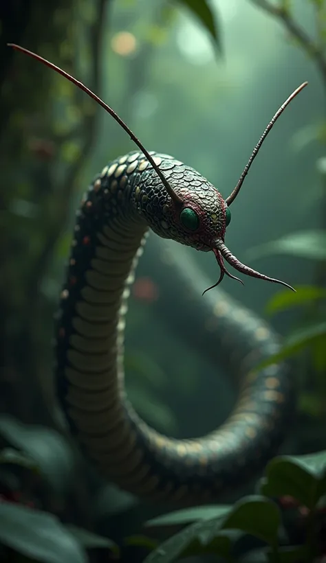 Make hybrid image of mosquito and snake