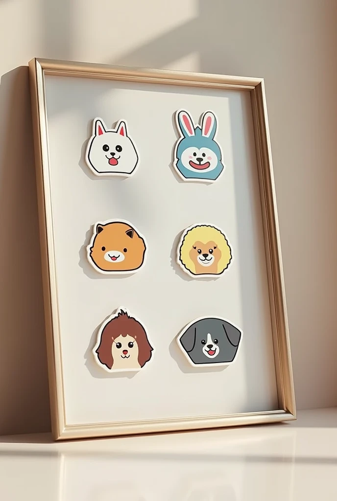 I want to make LINE stickers　Picture Frame　Seems expensive