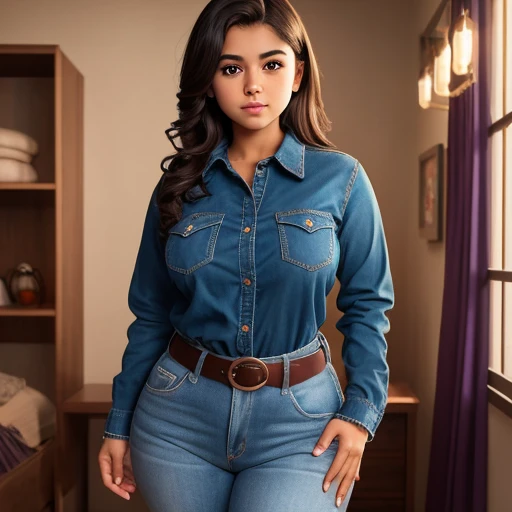 90s dark vintage mexican real life film style, A petite cute shy innocent chubby upper body macromastia size breasts Mexican raven nyuugao nerdy emo teen, short volumetric brown hair, beautiful detailed brown eyes, cutely detailed lips, super cute highly d...