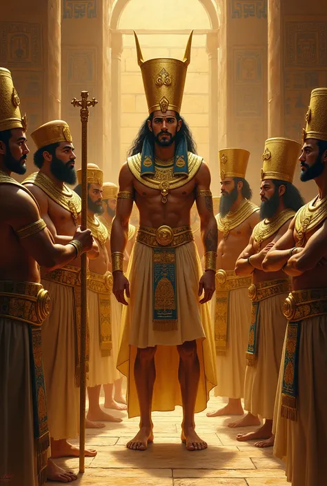 EGYPTIANS WITH GOLD AND POWER