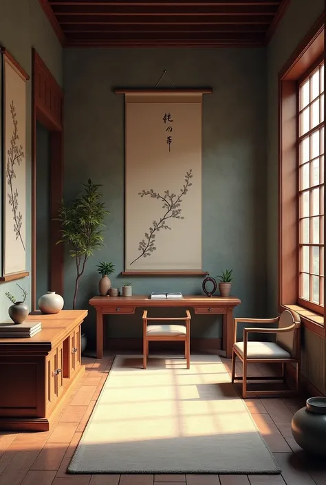 No-ones Chinese-style Study Room