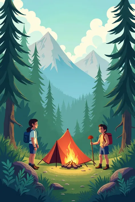 Creative and unique ideas for a camping app that never existed before