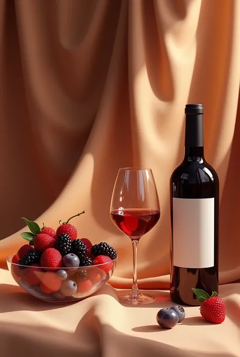 1.	Draw a composition of a wine glass on a table with a bottle of wine next to it, include some fruits in a transparent bowl on any side of the glass and bottle. Drape a cloth/fabric for your background.
