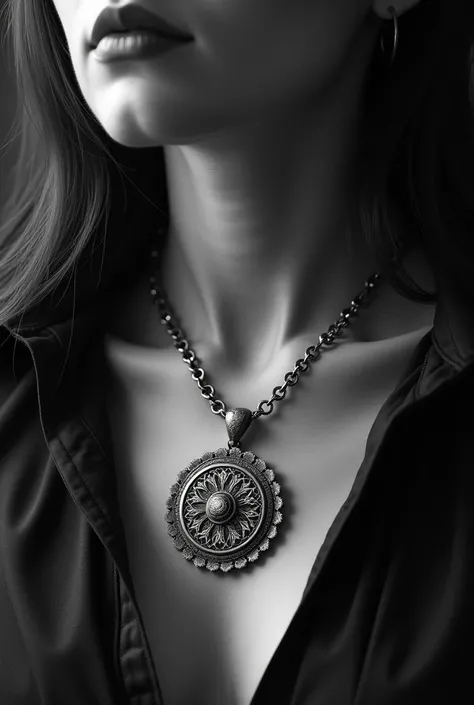 I want Elena Gilberts necklace in black and white to color