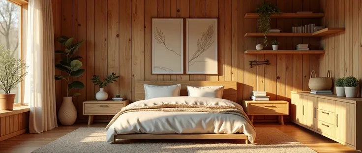 Bedroom wood