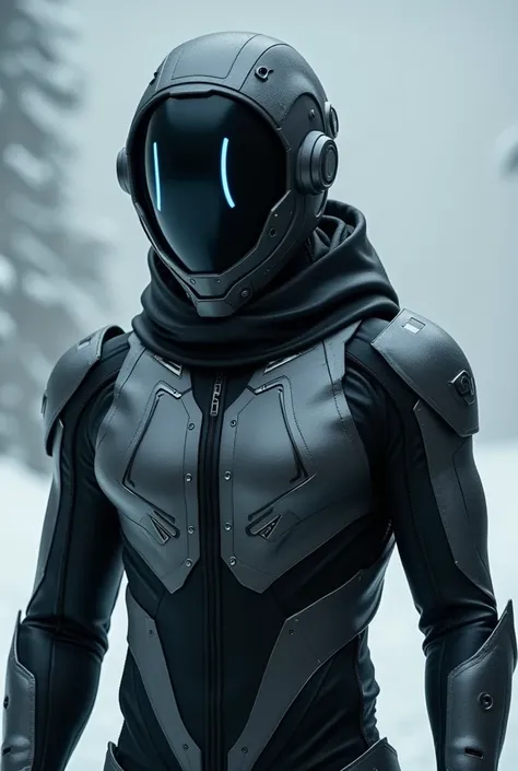 ‏Dr. Silas Carrick wears a sleek, insulated black and silver suit designed to protect him from extreme cold and electrical feedback from his machines. His visor is illuminated and data-linked to his creations, allowing him to monitor and control them remot...