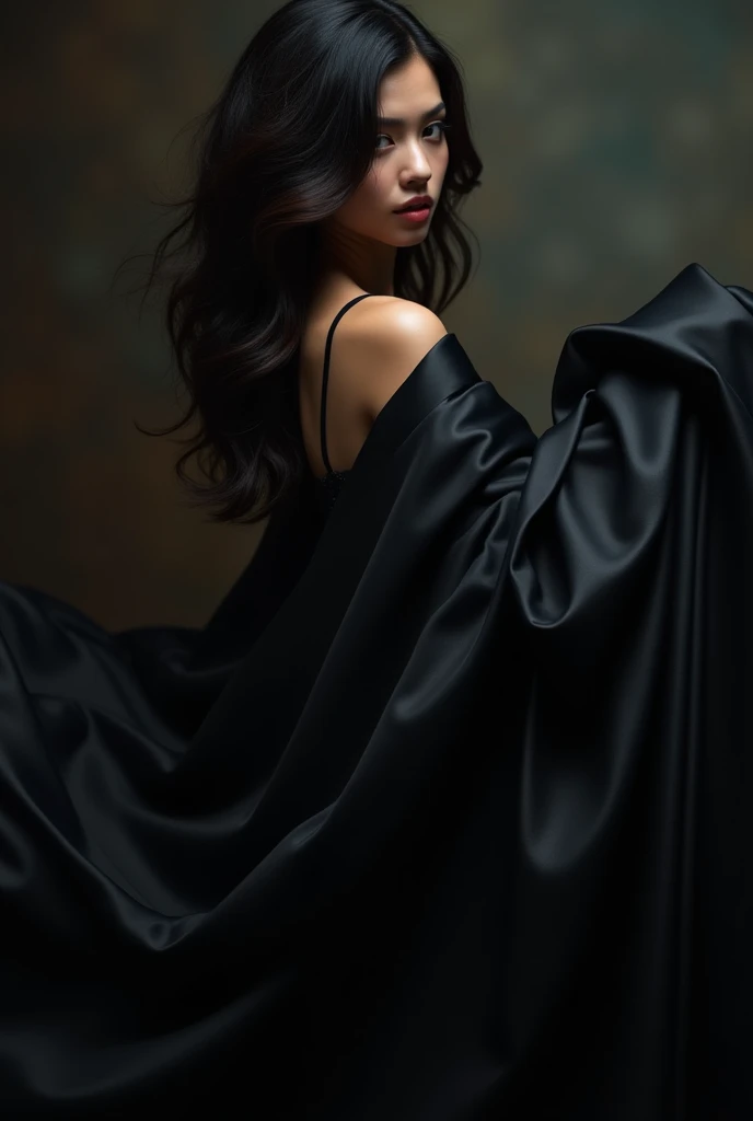 Black silk beauty