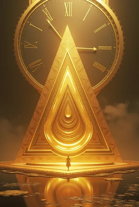 Time dimension, gold triangle, Big clock