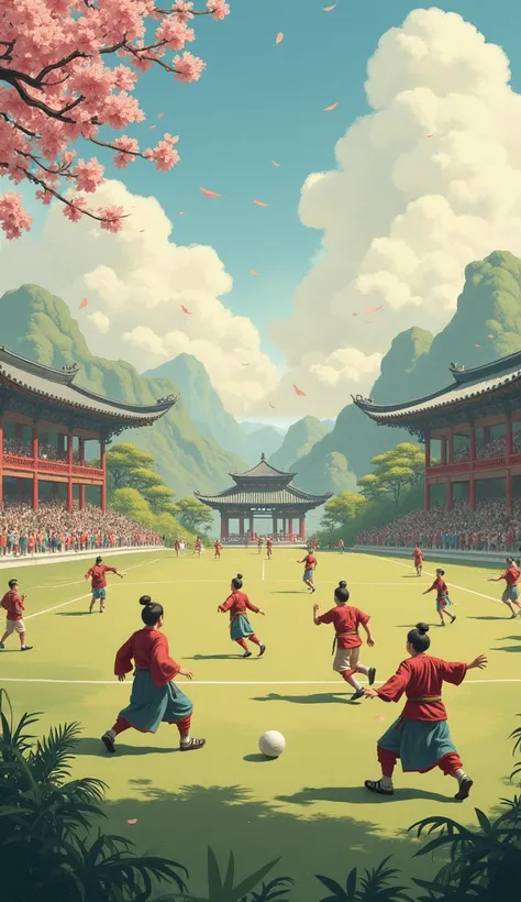 ancient Chinese football 