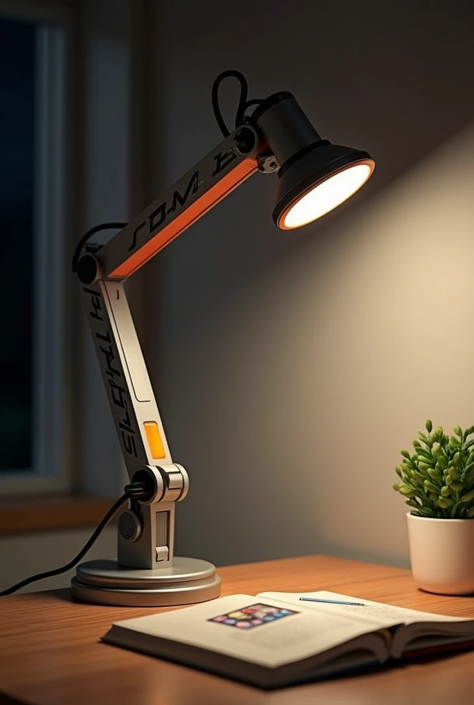 A practical lamp for sports fans