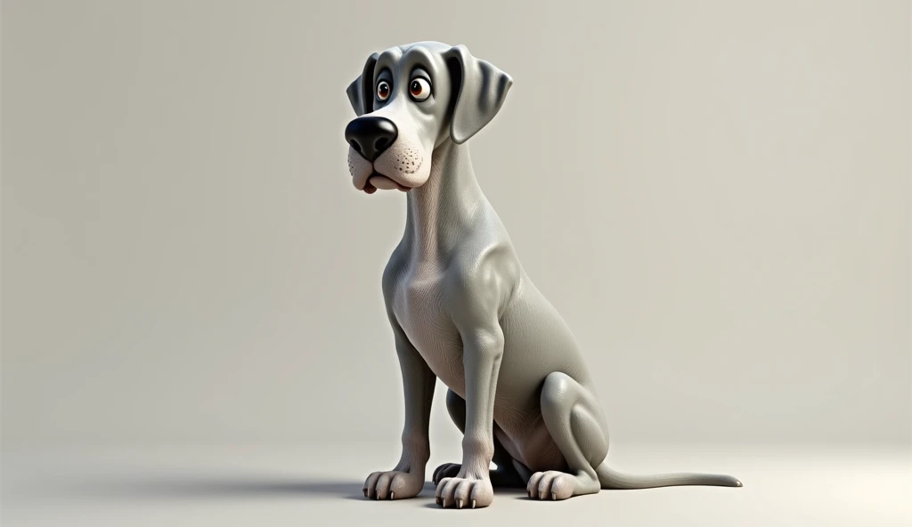 3D CUTE OLD DANE OF MASTER