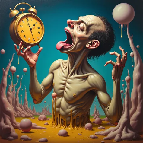 plasmaphobia, in Dali style