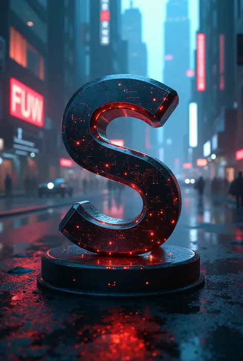 letter s logo is cyberpunk