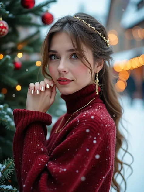 Christmas style photoshoot 