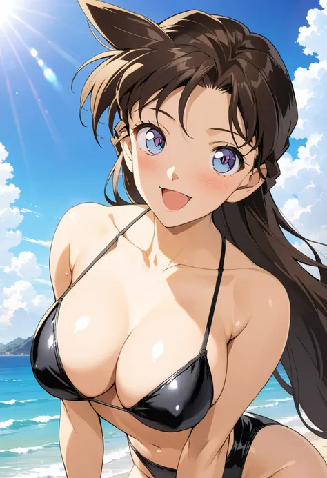 masterpiece, Best Quality, High resolution,16k,official art,super detailed skin,detailed,animated painting,Anime-style painting style, 1990s (style),(F cup beautiful breasts)、25years old, (tall:1.2),height: 175cm,Fashion model body type,athletic muscular,
...