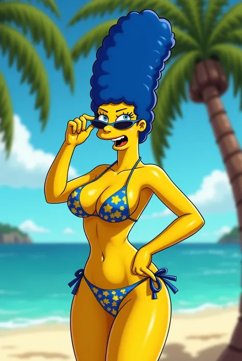 marge simpson in a bikini