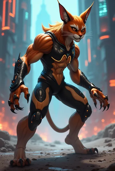 Ben 10 cat warrior