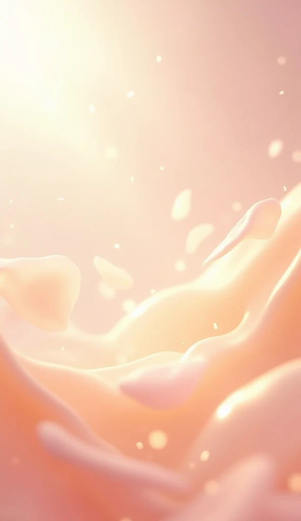 1. Skincare Category - Transition Scene

"Create a smooth and elegant transition scene for the skincare category.

Background: Use a soft gradient of light pink to gold, with a glowing, misty texture resembling radiant skin.

Elements: Add floating, transl...