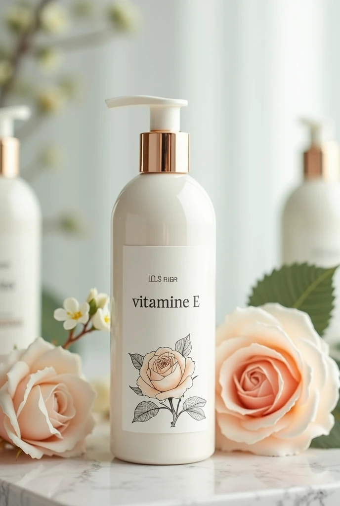 WHITE ROSE HAIR SHAMPOO WITH VITAMIN E 