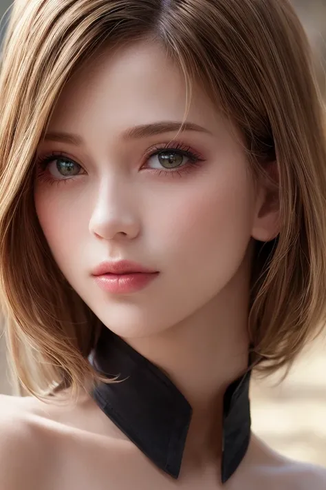 (masterpiece:1.3), (  top quality: 1.4), 
  cinematic lighting , 
( １ girls with light makeup),   beautiful face, (  realistic face), 
  beautiful hairstyle  ,
  Real Eyes ,   beautiful detailed eyes , 
(  real skin ),   Beautiful skin, 
(blouse), 
  absur...