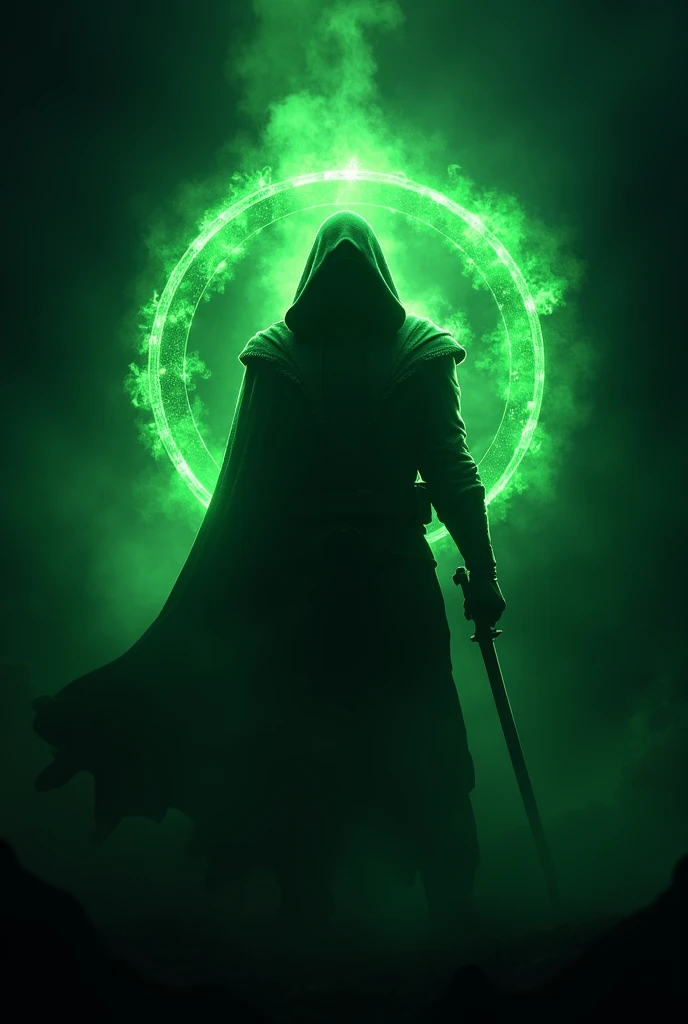 Name a gaming logo with the name od Fenix Hernández green aura with dark light 