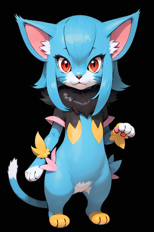 Female furry teenager nice eyes cat pokemonai-fan