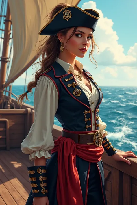 Ariana grande as a pirate 