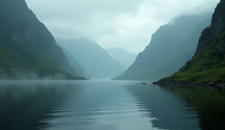 Loch Ness ,  situated in the Scottish Highlands