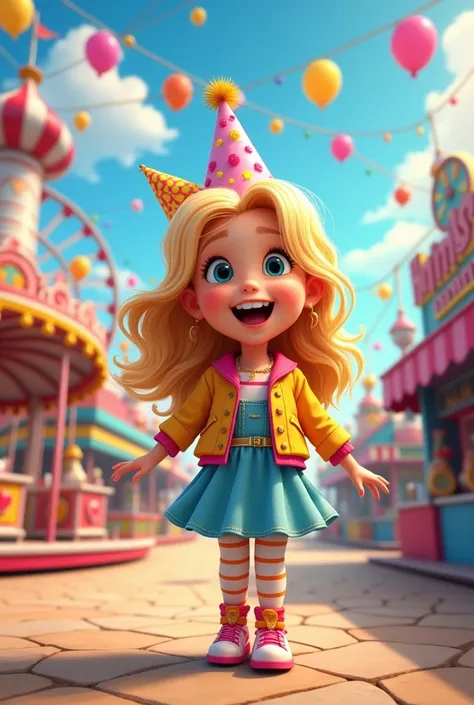 Compleanno 25 gennaio ore 16 Guadalupe bionda 6anni lunapark
