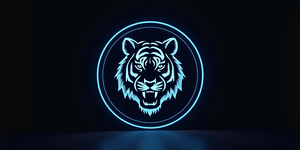 Make me a thumbnail for YouTube.  The back velocity round has black and indigo color light.  A tiger from the velocity round.  In the logo of the letter HR written in front of it where H and R will be paired together.  Just below it is the abbreviated HABi...