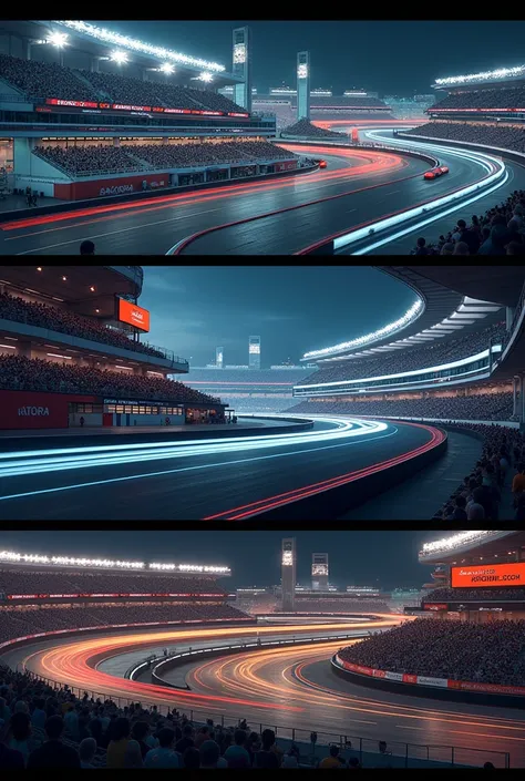 unified, professional look across 5 venues.  The venue is an auto racing tracks.  In 6 feet to 2 feet 
