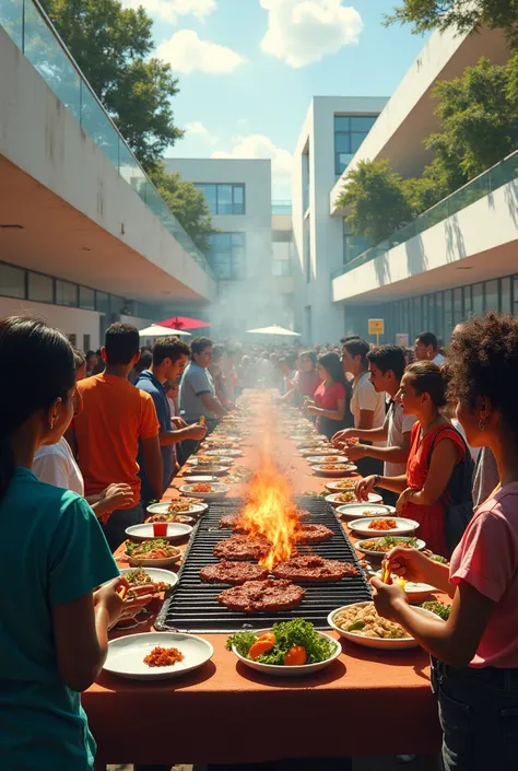 Churrasco at the São Paulo Biennial