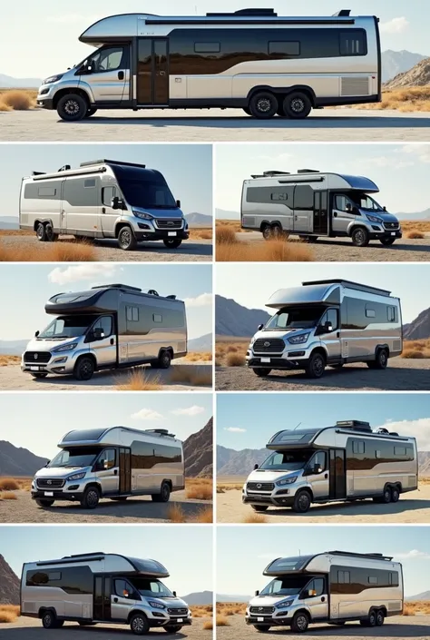 10 images of 2-story motorhomes