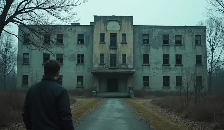 The facade of the hospital already caused chills. The worn paint, the broken windows and an inexplicable feeling that I was being watched.