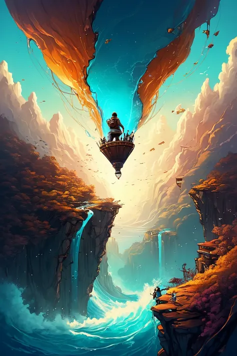 Rapid Descent, descending rapidly, by Cyril Rolando.
best quality, masterpiece, intricate details, ultra-detailed