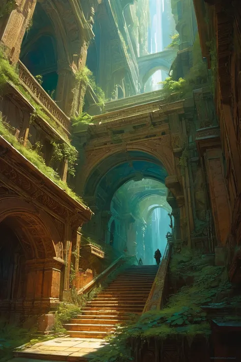 Rapid Descent, descending rapidly, by Marc Simonetti.
best quality, masterpiece, intricate details, ultra-detailed