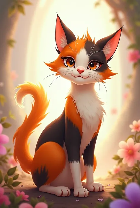 Calico cat fursona