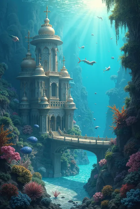 Underwater ocean kingdom