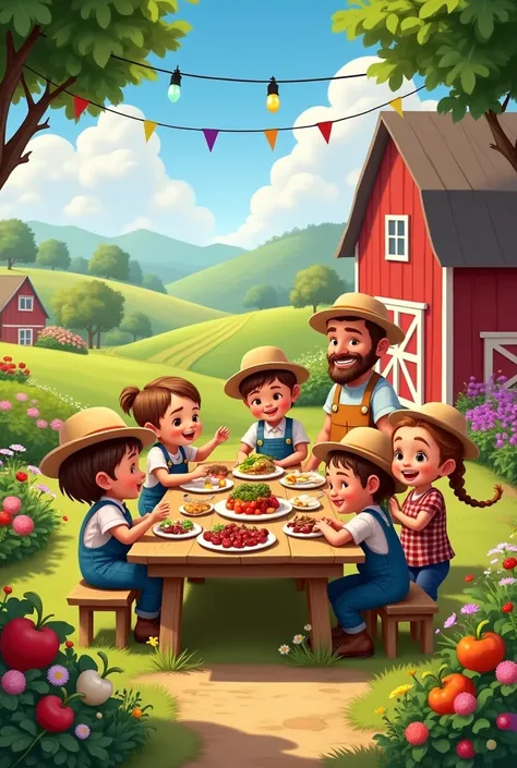 Little farm party theme