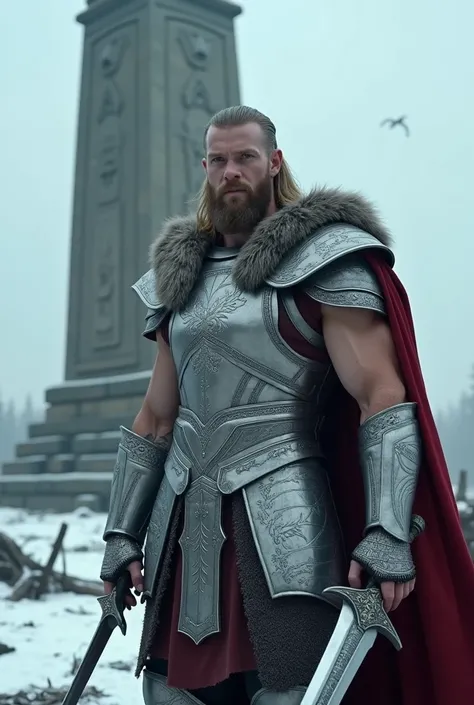 God: Tyr, the God of War and Justice

"A highly detailed, ultra-HD 8k RAW cinematic portrayal of Tyr, the Norse god of war and justice. Tyr is a tall, imposing figure with sharp, rugged features and intense steel-gray eyes that reflect his unyielding sense...