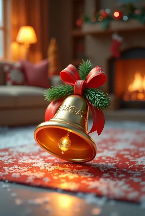 CHRISTMAS BELL IN 3D