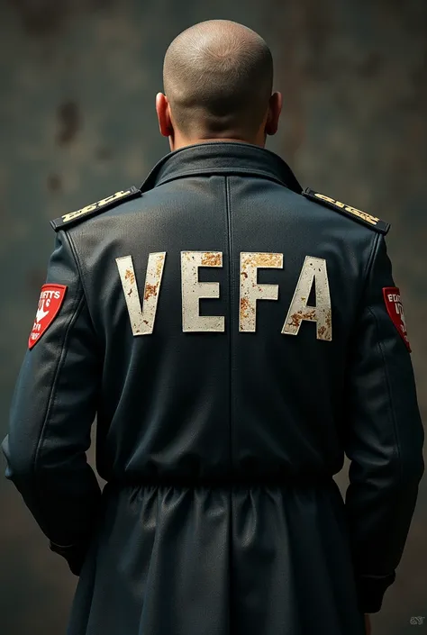 Have a vefa name on top of a crap official jacket