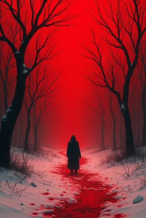 Red snow