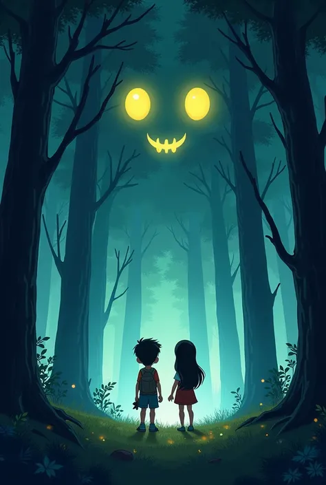 
‎
‎1. "Raju and Mina decided to explore the mysterious forest one day."
‎    - Prompt: "Illustrate Raju and Mina standing in front of a dense and mysterious forest, with a curious expression on their faces."
‎2. "The forest was known as The Mysterious For...