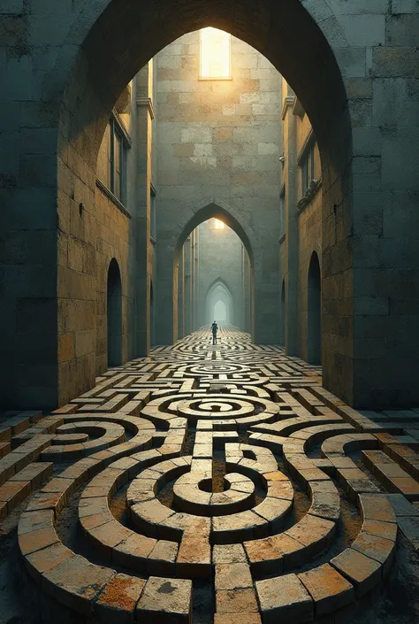 1.	Labyrinth with exit :
o Strong point :  It symbolizes the journey of discovery and the overcoming of challenges .
 o Adaptations :  We can add visual clues to guide the reader to the exit,  such as small arrows or symbols . Ou,  creating a depth effect ...