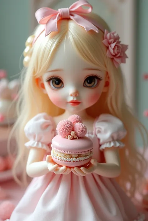 Doll with bonbon