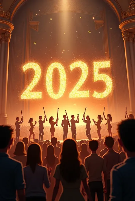 Happy 2025 with clarinets and symphonic tubas