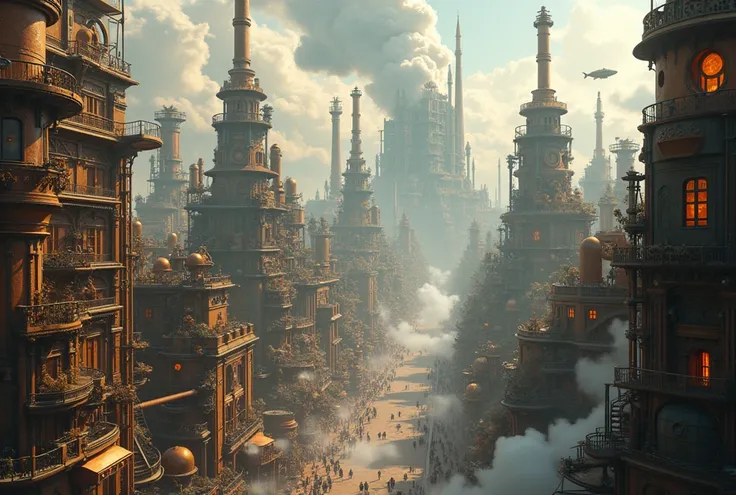 Steampunk City