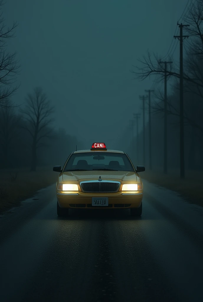 Closing Scene:
The cab is found abandoned on the roadside, its headlights flickering. The driver is nowhere to be seen.
